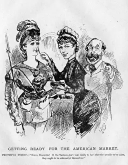 Langtry: Cartoon, Getting Ready for the American Market