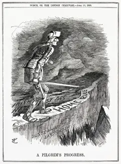 Ulster: Cartoon, Gladstone and Home Rule