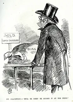 Entracte: Cartoon, Gladstone and the Irish Vote