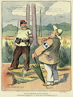 Frenchmen: Cartoon, The Good Alphabet, WW1