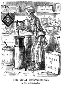 Scandal: Cartoon, The Great Lozenge-Maker (poisoner)