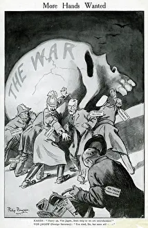 Jagow: Cartoon, More Hands Wanted, WW1