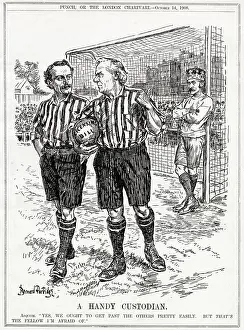 Asquith: Cartoon, A Handy Custodian (Licensing Bill)