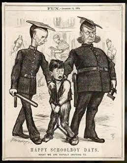 Truncheon: Cartoon, Happy Schoolboy Days