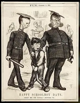 Satires: Cartoon, Happy Schoolboy Days