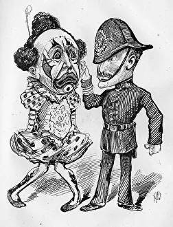 Drury: Cartoon of Harry Payne and Augustus Harris