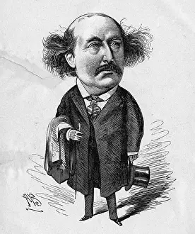 Balding: Cartoon of Henry Betty, former actor