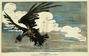 Talons: Cartoon, The imperial eagle, WW1