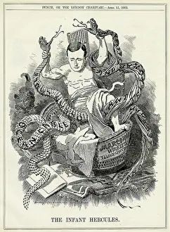 Strangling: Cartoon, The Infant Hercules (Marconi)