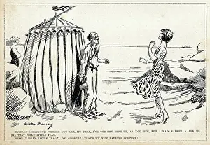 Humorist: Cartoon, Installing the tent
