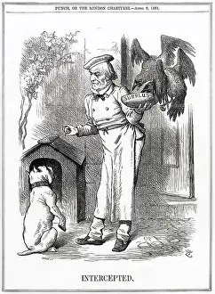 Surplus: Cartoon, Intercepted (Gladstone and John Bull)
