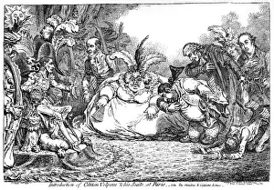 Homage: Cartoon, Introduction of Citizen Volpone... at Paris