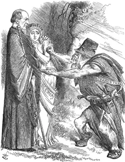 Fenian: Cartoon, The Irish Tempest (Home Rule)