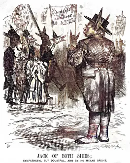 Infringement: Cartoon, Jack of Both Sides (John Bright)