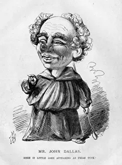 Dallas: Cartoon of John Dallas, actor