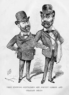 Gideon: Cartoon of Johnny Gideon and Charley Head