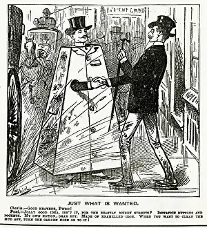 Overcoats: Cartoon, Just What Is Wanted