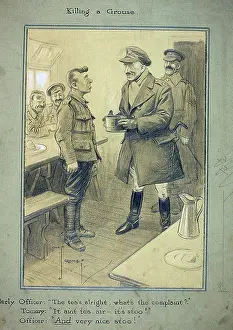 Stewed: Cartoon, Killing a Grouse, WW1