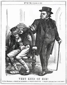 Coronet: Cartoon, Very Kind of Him! (John Bright)