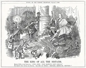 Mint: Cartoon, The King of all the Britains 1902