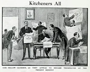 Lookalike: Cartoon, Kitcheners All, WW1