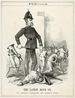 Imposes: Cartoon, The Latest Move On (Prussia)