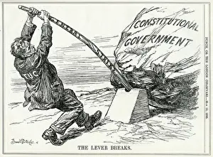 Leverage: Cartoon, The Lever Brakes (General Strike)