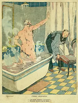 Inventors: Cartoon, Like Archimedes, WW1