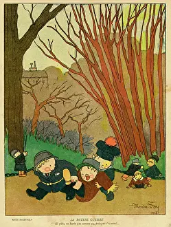 Baionnette: Cartoon, The Little War, WW1