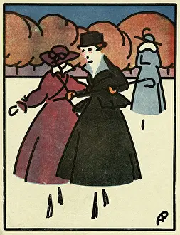 Gossiping: Cartoon, Logic, WW1