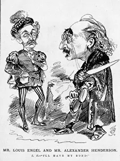 Entr: Cartoon, Louis Engel and Alexander Henderson