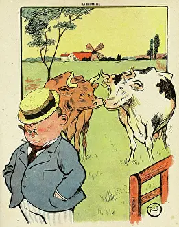 Organiser: Cartoon, Meat rationing, WW1