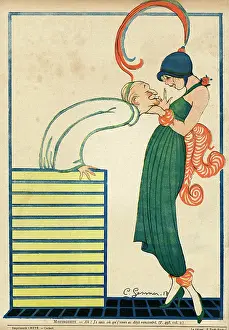Voltaire: Cartoon, Mistinguett meets Voltaire