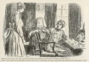 Expense: Cartoon, mistress and maid