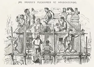 Housekeeping: Cartoon, Mr Briggs's Pleasures of Housekeeping