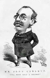 Pince: Cartoon, Mr John Corlett, Sporting Times editor