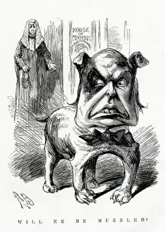 Northampton: Cartoon, Will He Be Muzzled?