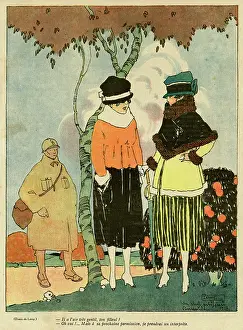 Informal: Cartoon, In need of an interpreter, WW1