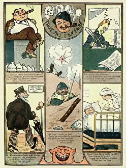 Clerical: Cartoon, No need to worry, WW1