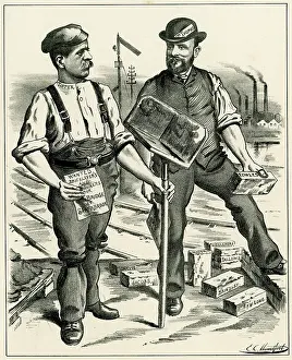 Braces: Cartoon, New Bridge from Sparkbrook to Smallheath