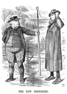 Puzzled: Cartoon, The New Shepherd (Hartington)