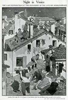 Spaghetti: Cartoon, Night in Venice