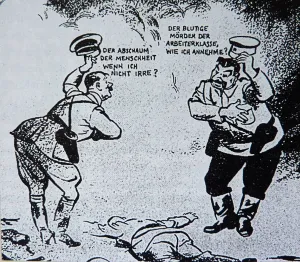 Scum: Cartoon on the non-aggression pact between