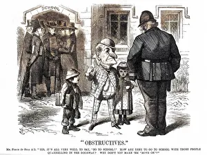 Adequate: Cartoon, Obstructives (Education Act)