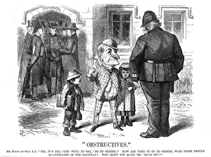 Adequate: Cartoon, Obstructives (Education Act)