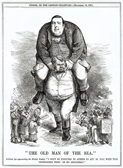 Claimant: Cartoon, The Old Man of the Sea (Tichborne Trial)