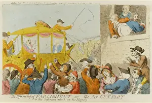 Infamous: Cartoon, The opening of Parliament or the air gun plot