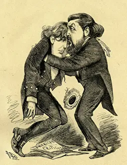 Withdrawn: Cartoon, Oscar Wilde and William Wilde