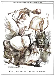 Ought: Cartoon, What we ought to do in China 1860