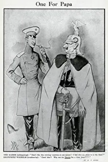 Lull: Cartoon, One For Papa, WW1